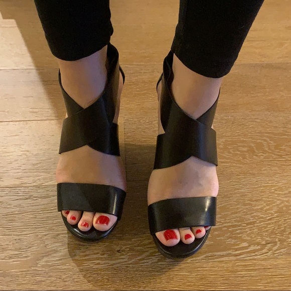 Opal wedge sandal by DVF used - Picture 3 of 16